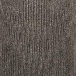 Ralph Lauren Grey Mélange Wool Turtle Neck Sweater Dress M