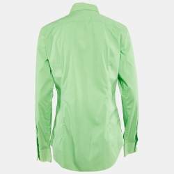 Ralph Lauren Green Cotton Kendall Shirt L