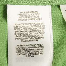 Pre Owned Ralph Lauren Green Wool Straight Leg Trousers M