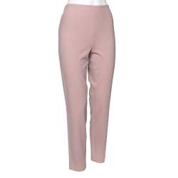 Pre Owned Ralph Lauren Pink Wool High Waist Annie Pants M