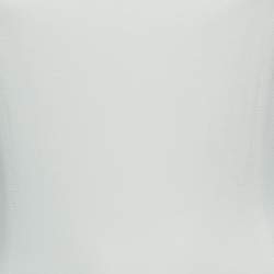 Pre Owned Ralph Lauren Cream Double Knit Leather T-Back Davyn Midi Dress S
