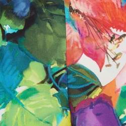 Pre Owned Ralph Lauren Multicolor Floral Print Wide Leg Pants S