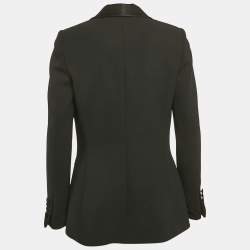 Ralph Lauren Purple Label Black Wool Single Breasted Tuxedo Jacket M