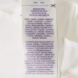 Ralph Lauren Purple Label White Cotton Tuxedo Shirt S