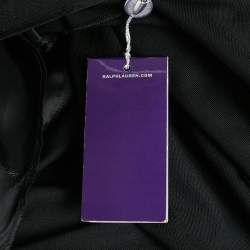 Pre Owned Ralph Lauren Purple Label Black Wool Trousers M