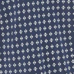 Pre Owned Ralph Lauren Purple Label Navy Blue Printed Silk Halter Top M
