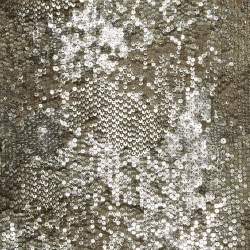 Ralph Lauren Purple Label Brown Sequin Maxi Slip Dress M