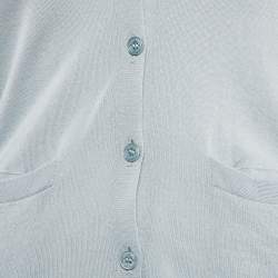 Ralph Lauren Purple Cashmere Button Front Cardigan XS