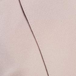 Pre Owned Ralph Lauren Purple Label Dusty Pink Cashmere Double Breasted Blazer S