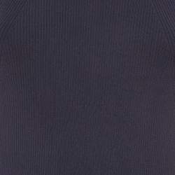 مملوكة مسبقًا فستان قصير تريكو مضلع كحلي من رالف لورين بيربل لابيل مقاس صغير