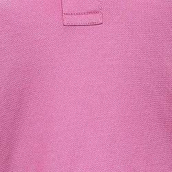 Ralph Lauren Pink Cotton Pique Short Sleeve Polo T-Shirt S