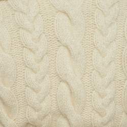 Pre Owned Ralph Lauren Collection Cream Cashmere Belt Front Cardigan S