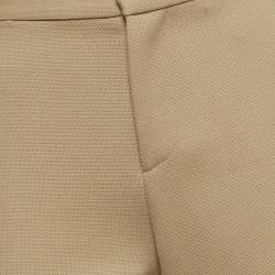Pre Owned Ralph Lauren Purple Label Beige Wool Trousers S