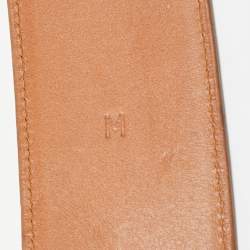 Pre Owned Ralph Lauren Brown Leather Buckle Belt M