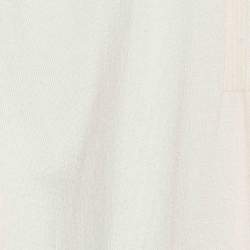 Pre Owned Ralph Lauren Cream Rib Knit Cardigan XS/S