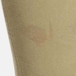 Pre Owned Ralph Lauren Green Cotton Drill Breeches Pants M