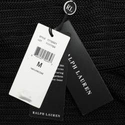 Ralph Lauren Black Knitted Cardigan M