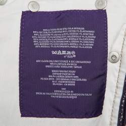 Pre Owned Ralph Lauren Brown Cotton Skin Fit Pants M Waist 27"
