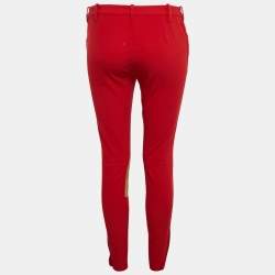 Pre Owned Ralph Lauren Red Cotton Breeches M