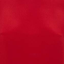 Pre Owned Ralph Lauren Red Silk Cape Detail Top M