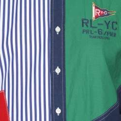 Pre Owned Ralph Lauren Multicolor Cotton Long Shirt M