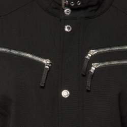 Ralph Lauren Black Wool Belted Jacket M
