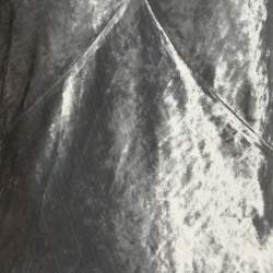 Pre Owned Ralph Lauren Silver Velvet Top S