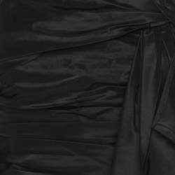 Pre Owned Ralph Lauren Black Silk Top S