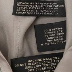 Pre Owned Ralph Lauren Grey Lace Top S