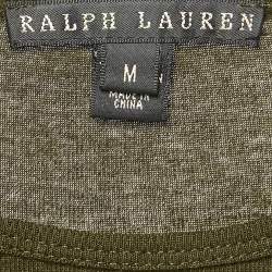 Ralph Lauren Olive Green Cotton Knit Long Sleeve T-Shirt M