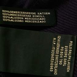 Pre Owned  Ralph Lauren Purple Cotton Long Sleeve Sweater M 