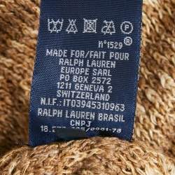 Ralph Lauren Brown Crochet Tank Top XS