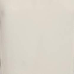 Pre Owned Ralph Lauren White Silk Panel Detail Sleeveless Top S