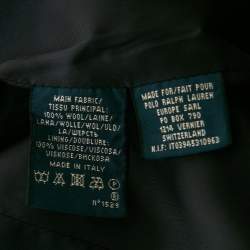 Ralph Lauren Navy Blue Wool Felt Rowing Club Blazer M