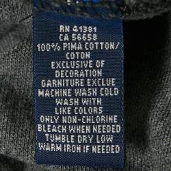Ralph Lauren Grey Cotton Jersey T-Shirt Dress M