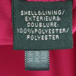 Pre Owned Ralph Lauren Pink Multicolor Paisley Print Midi Dress L