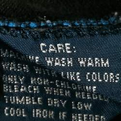 Pre Owned Ralph Lauren Black Logo Embroidered Cotton Polo T-Shirt M