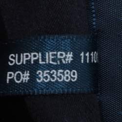 Pre Owned Ralph Lauren Navy Blue/Cream Wool Jacket M