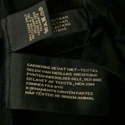 Pre Owned بنطلون رالف لورين صوف أسود صغير