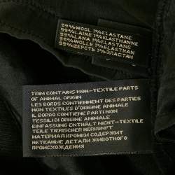 Pre Owned بنطلون رالف لورين صوف أسود صغير