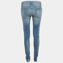 Pre Owned Ralph Lauren Blue Denim Sullivan Super Skinny Jeans M