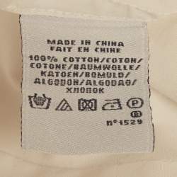 Pre Owned Ralph Lauren Sport White Cotton Ruffle Shirt M