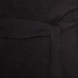 Pre Owned بونشو رالف لوران كشمير بحزام أسود S