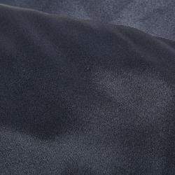 Pre Owned Ralph Lauren Midnight Blue Silk Pleated Bandeaux Bodice Evening Gown S