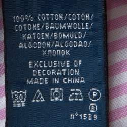 مملوكة مسبقًا Ralph Lauren Pink Striped Cotton Oxford Super Slim Fit Shirt M