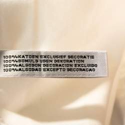 Pre Owned Ralph Lauren White Cotton Relaxed Fit Button Front Shirt L