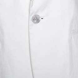 مملوكة مسبقًا جاكيت بليزر رالف لورين قطن سترتش مفصل مقاس متوسط - ميديوم