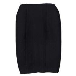 Pre Owned Ralph Lauren Black Wool Pencil Skirt S