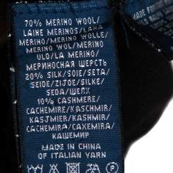 Pre Owned فستان رالف لورين صوف أسود وكشمير مقاس صغير - سمول