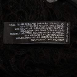 Pre Owned فستان رالف لورين ميريل دانتيل أسود وحواف جلد مقاس متوسط - ميديوم